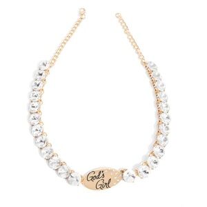 Gold and Silver Beaded Necklace